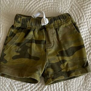Carter's Green Camouflage Toddler Boy Shorts